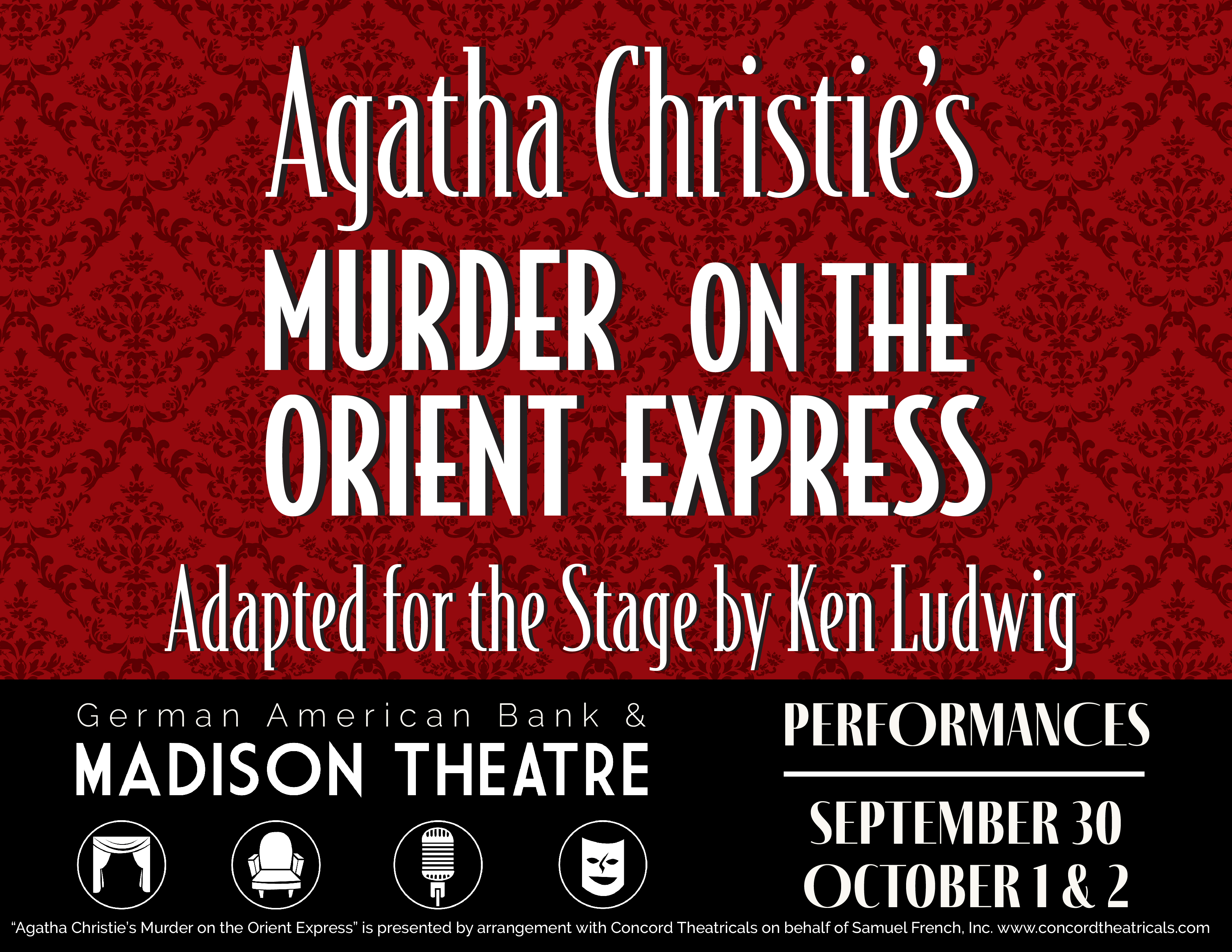 Madison Theatre Murder on the Orient Express 01 1